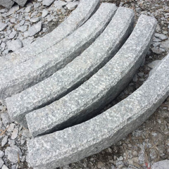 G623 Granite curved paving stone
